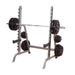 Body-Solid Multi Press Rack GPR370 - Rack with weight plates on different sizes