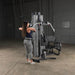 Body-Solid Multi-Stack Home Gym System G9S - woman doing low pull up exercise