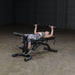 Body-Solid Olympic Leverage Exercise Bench with Leg Developer FID46 - woman working out in dumbbell bench press