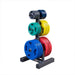 Body-Solid Olympic Weight Tree WT46 - Rack with colorful weight plate and different sizes