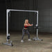 Body-Solid Powerline Cable Crossover PCCO90X - woamn doing resistant training 