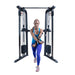 Body-Solid Powerline PFT100 Functional Trainer - woman doing resistance training