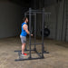 Body-Solid Powerline Half Rack PPR500 - man working out