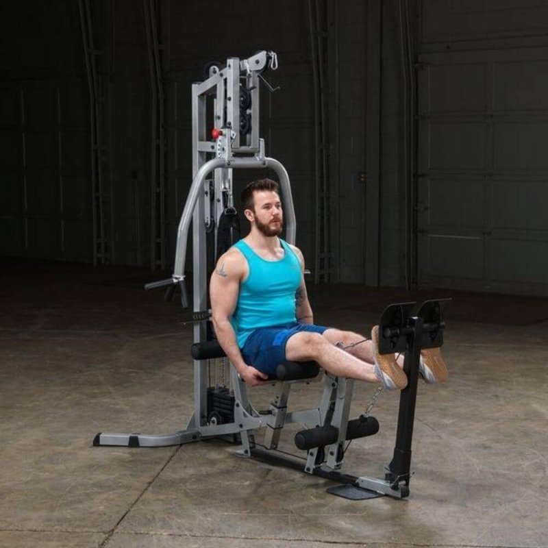 Body-Solid Powerline Leg Press Attachment BSGLPX - man doing leg press