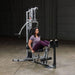 Body-Solid Powerline Leg Press Attachment BSGLPX - woman doing leg press