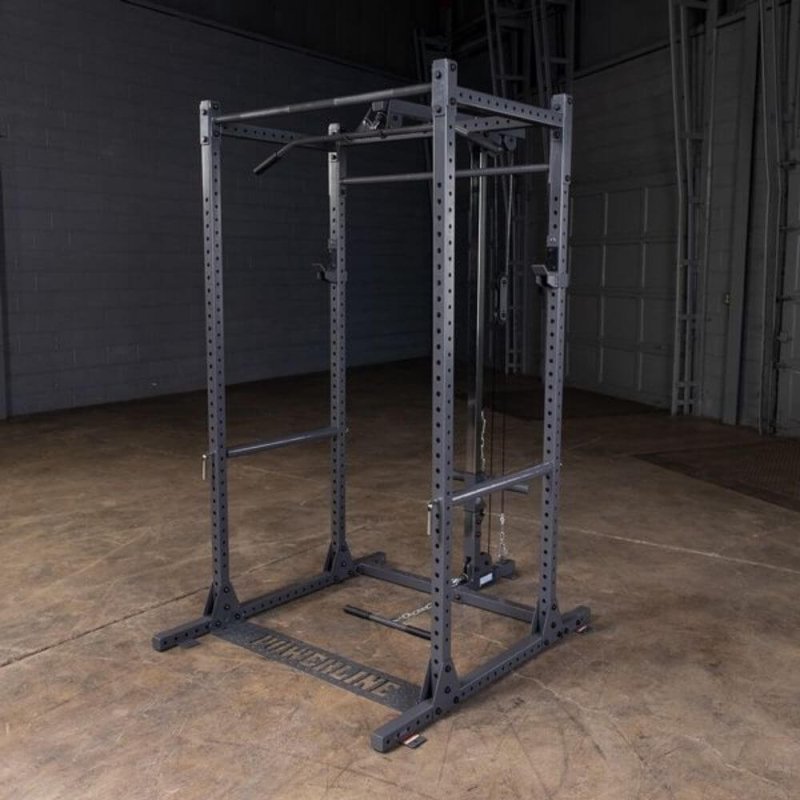 Body-Solid Powerline Power Rack PPR1000 - grey exercise bar