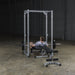 Body-Solid Powerline Power Rack PPR200X - man lifting weights