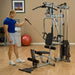 Body-Solid Powerline Single Stack Home Gym P2X - man pulling weight