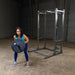 Body-Solid Powerline T-Bar Row Attachment PPRTB - woman lifting weight