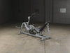 Body Solid Pro Club Line Leverage Leg Press - on a concrete floor