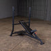 Body Solid Pro Club Line Oly Incline Bench - on a concrete floor