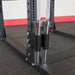 Body Solid Pro Club Line Power Rack Base Rack SPR1000 and Extension - handles 