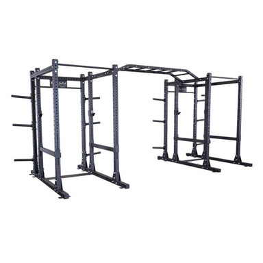 Body Solid Pro Club Line Power Rack Double Rack/Extension w Monkey Bar