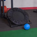 Body Solid Pro Club Line Power Rack Double SPR1000 w. Monkey Bar - with a trampoline