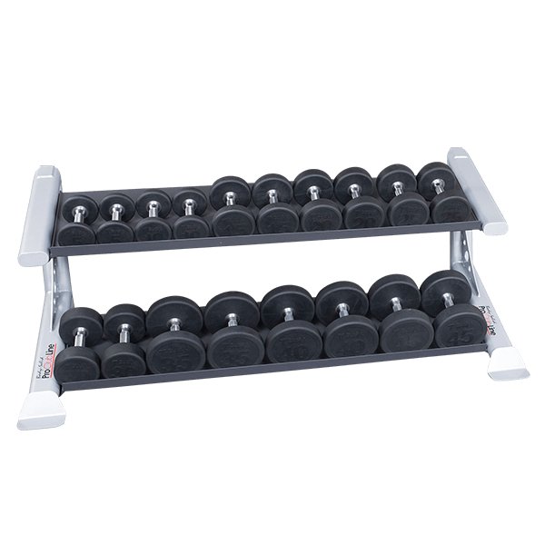 Body Solid Pro Club Line SDKR 2 Tier Dumbbell Rack -