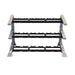 Body Solid Pro Club Line SDKR 3 Tier Saddle Dumbell Rack -