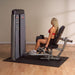 Body-Solid Pro Dual Commercial Inner and Outer Thigh Machine DIOT-SF - woman using it