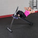 Body-Solid Pro-Style Ab Board GAB60 - Woman showing workout training on bench