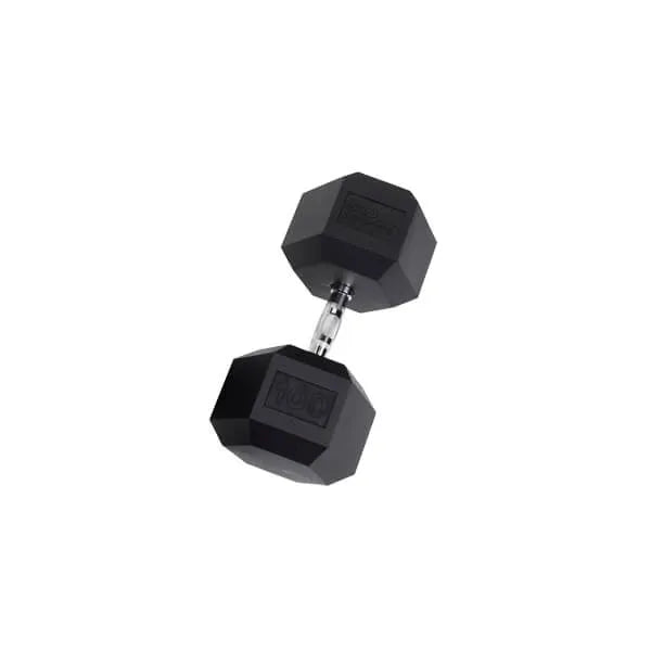 Body-Solid Rubber Hex Dumbbells SDR - size 100 lbs