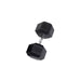 Body-Solid Rubber Hex Dumbbells SDR - size 100 lbs