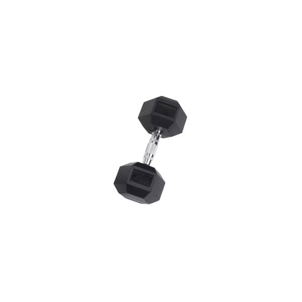 Body-Solid Rubber Hex Dumbbells SDR - Size: 35lbs