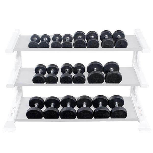 Body-Solid Rubber Round Dumbbell Sets SDPS 