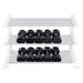 Body-Solid Rubber Round Dumbbell Sets SDPS - Dumbbell set on different sizes