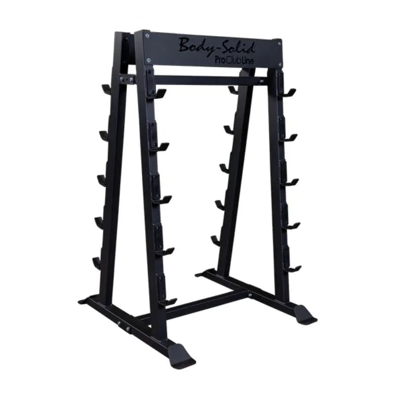 Body-Solid Pro Clubline Fixed Weight Barbell Rack SBBR100 -
