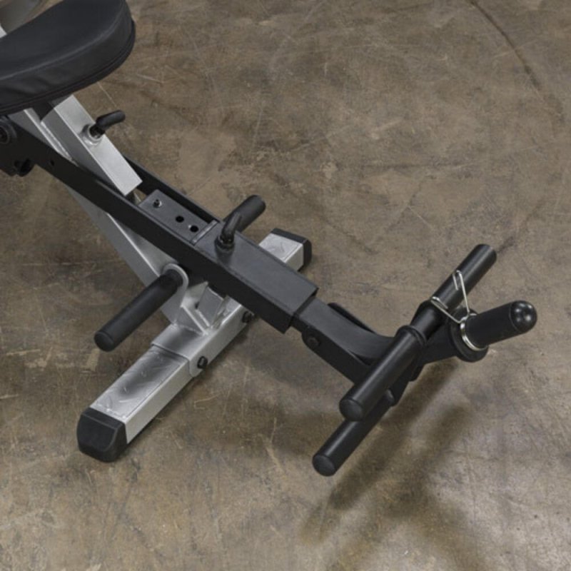 Body-Solid Semi-Recumbent Ab Bench GAB300 - black and silver parts