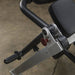 Body-Solid Semi-Recumbent Ab Bench GAB300 - Red adjustment button on the side