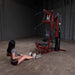 Body-Solid Single Stack Home Gym G6BR - Female model in gray shirt pulling rope