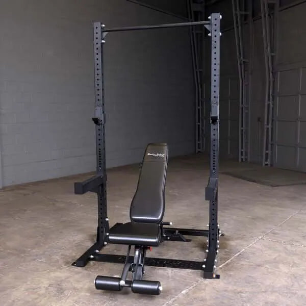 Body Solid SPR500 Pro Club Line Half Cage - with bench 