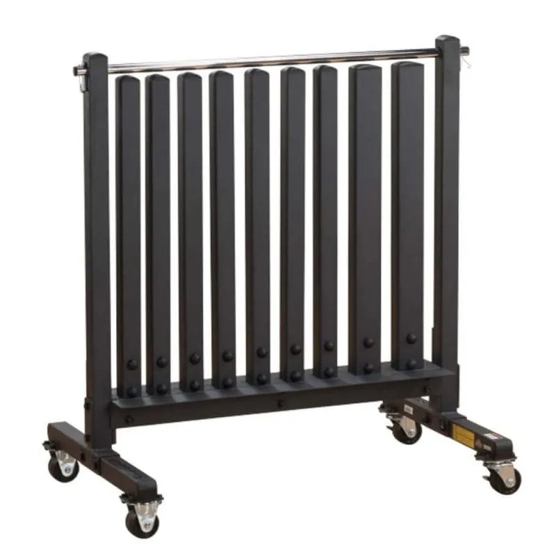 Body-Solid Vinyl Dumbbell Package GDR500-PACK - Empty rack