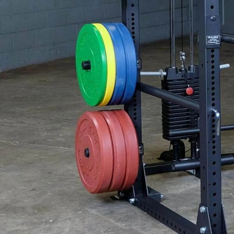 Body-Solid Weight Horn GPRWH - Close up picture of colorful weights