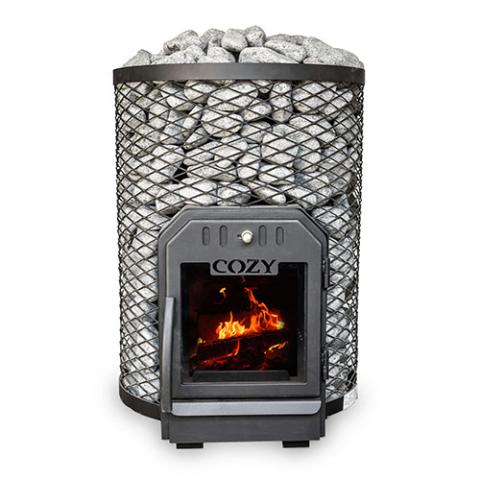 Cozy Heat O Wood Burning Sauna Stove, Up to 18kW