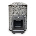 Cozy Heat O Thru-Wall Wood Burning Sauna Stove, Up to 18kW - Front view of stove