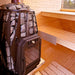 Cozy Heat OG Wood Burning Sauna Stove, Up to 18kW - Inside a sauna