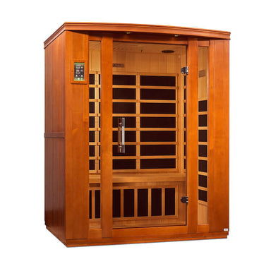 Dynamic Bellagio 3-Person Low EMF FAR Infrared Sauna (Canadian Hemlock) -