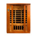 Dynamic Bellagio 3-Person Low EMF FAR Infrared Sauna (Canadian Hemlock) - Front 3D view