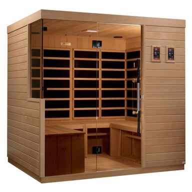 Dynamic La Sagrada 6-Person Ultra Low EMF FAR Infrared Sauna (Canadian Hemlock) -