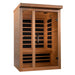 Dynamic Llumeneres 2-Person Ultra Low EMF FAR Infrared Sauna (Canadian Hemlock) -