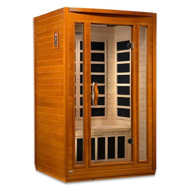 Dynamic San Marino 2-Person Low EMF FAR Infrared Sauna (Canadian Hemlock) -