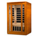 Dynamic San Marino Elite 2-Person Ultra Low EMF FAR Infrared Sauna (Canadian Hemlock) - Side view of sauna