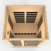 Dynamic Santiago 2-Person Low EMF FAR Infrared Sauna (Canadian Hemlock) - Top view of the actual prodcut