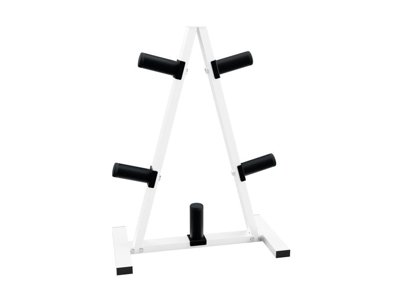 Economy Olympic Plate Rack - white and black rack 