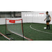 Olympic gold medalist Carli Lloyd is playing soccer indoors using Powernet Fast Pass Rebounder Soccer Trainer 6x4 FT 1126