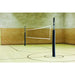 First Team Blast 3 1/2" Aluminum Outdoor Volleyball Net System - in playing court