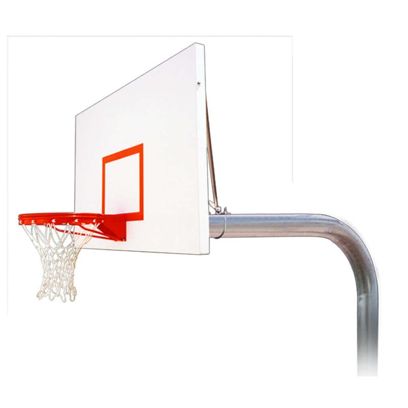 First Team Brute In-Ground Fixed Height Basketball Hoop - zoomed in