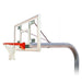 First Team Brute In-Ground Fixed Height Basketball Hoop - red rim