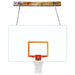 First Team FoldaMount46 Wall Mount Basketball Hoop - white and orange backboard